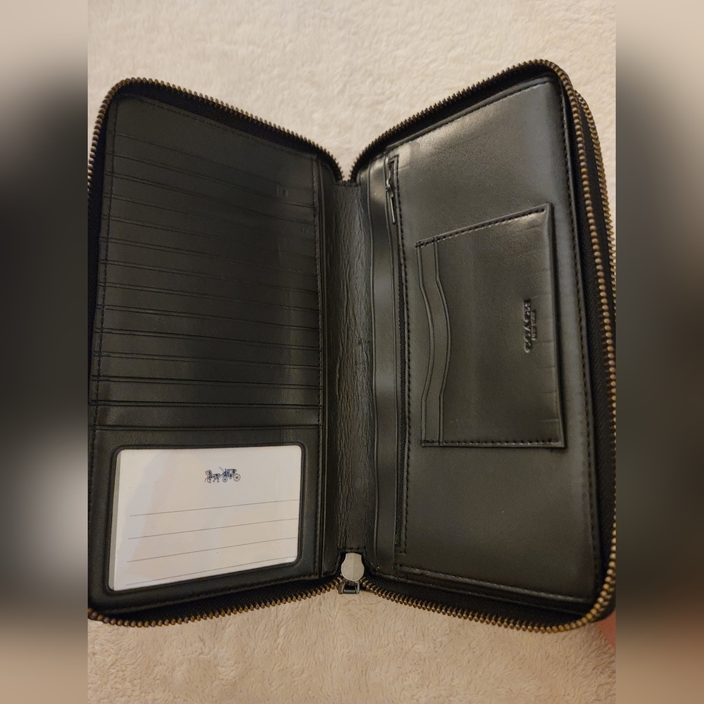 NWT Coach Double Zip Travel Organizer - Picture 4 of 9